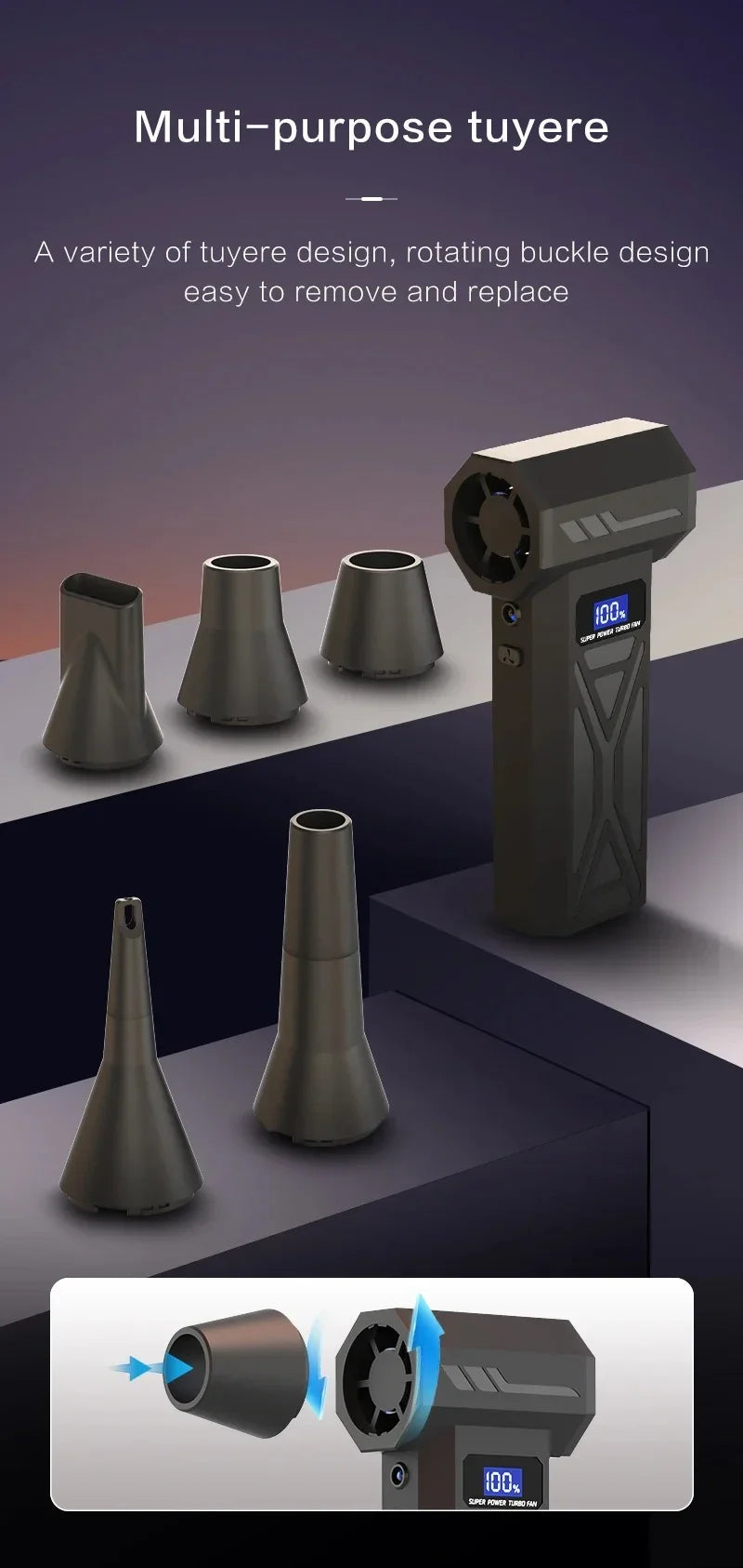 VibeTech TurboJet Blower